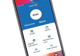 ROTARY introduserer app for smart-telefon
